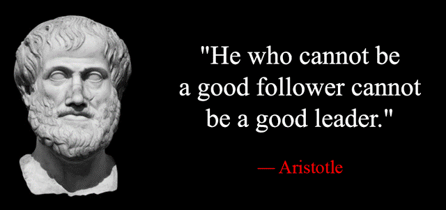 Aristotle Quote Followers